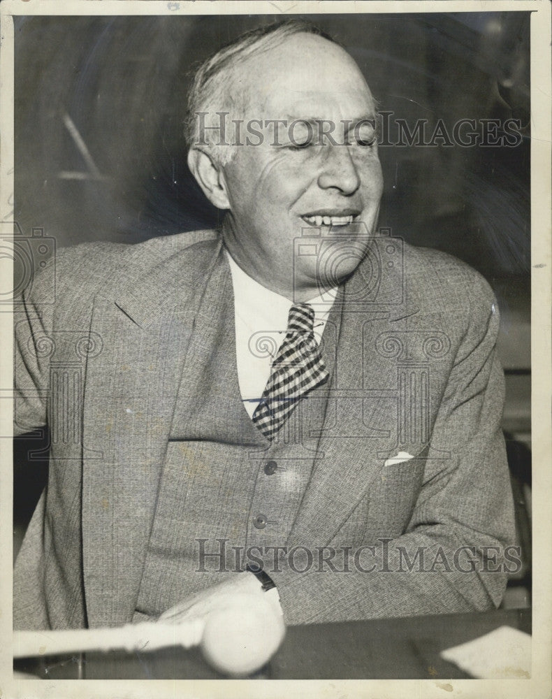 1938 Press Photo  Prof. Zachariah Chafee at Harvard Law School - Historic Images