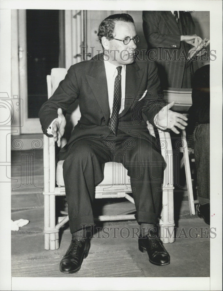 1941 Press Photo Malcolm McDonald, British High Commissioner to Canada - Historic Images