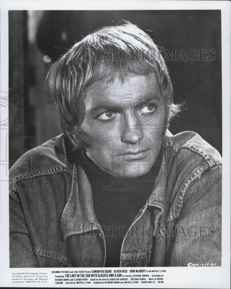 1974 Press Photo  John McEmery in &quot;&quot;The Lady in the Car with Glasses &amp; A Gun&quot; - Historic Images