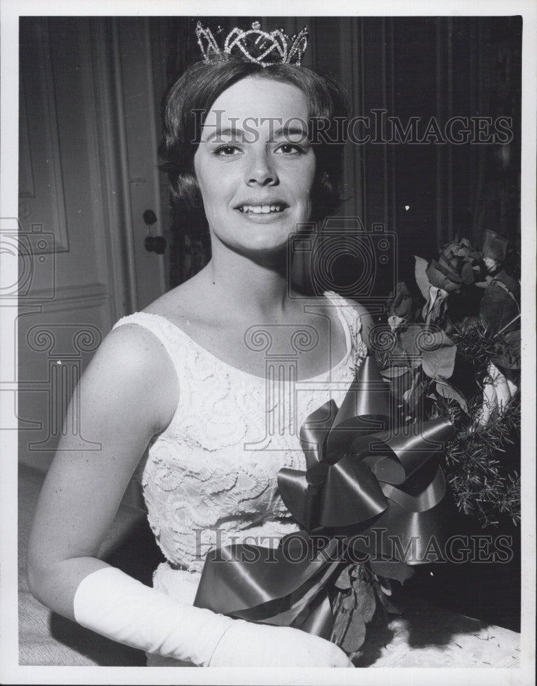 1965 Press Photo Carol Fisher,Boston &quot;Press Photo Queen 1965&quot; - Historic Images