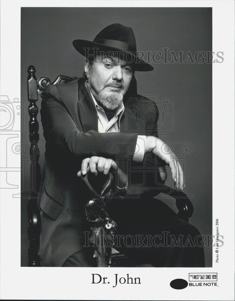 2006 Press Photo Musician, Dr John on Blue Note music - Historic Images