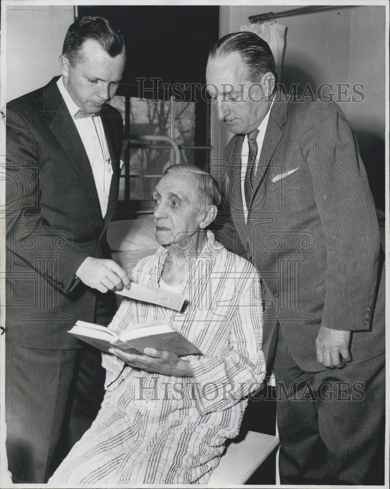 1960 Press Photo Frank Guiney,Thomas Cave &amp; John McGillivray - Historic Images