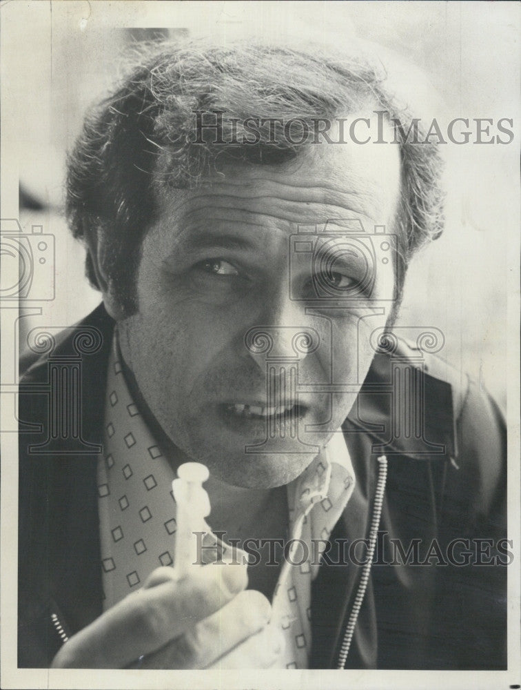 1976 Press Photo Actor  Walter McGinn in &quot;Kojak&quot; - Historic Images