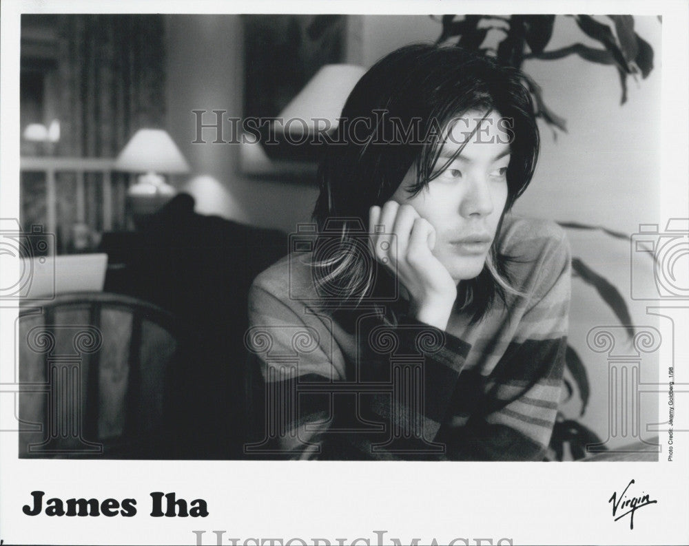 1998 Press Photo Rock Musician James Iha - Historic Images