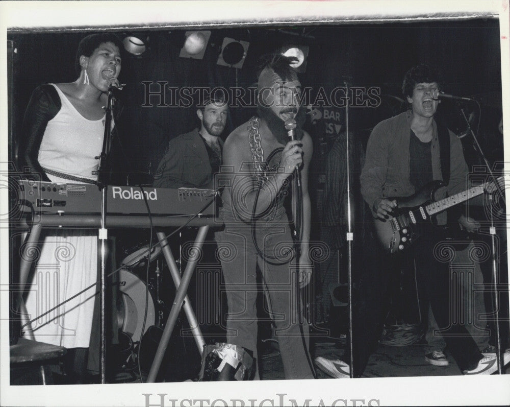 Press Photo Local Band &quot;The Ironics&quot; - Historic Images