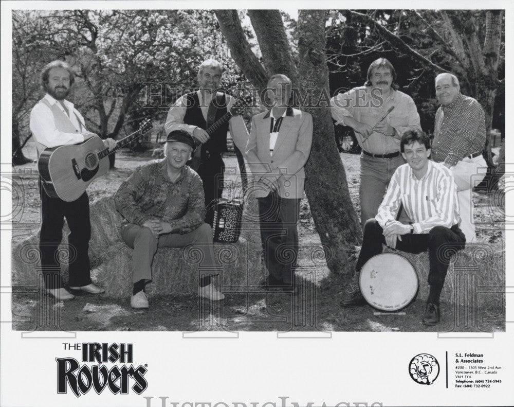 Press Photo Canadian Irish Folk Group &quot;The Irish Rovers&quot; - Historic Images