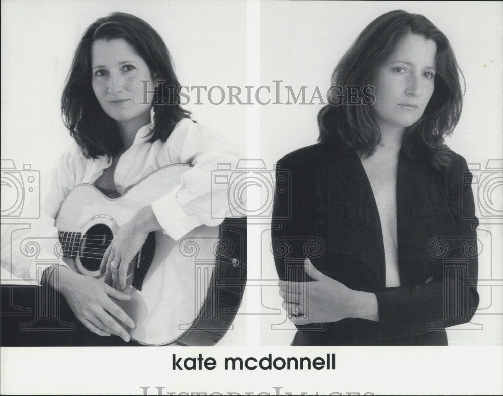 Press Photo Kate McDonnell, Singer, Musician and Songwriter - Historic Images