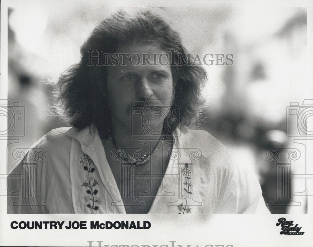 Press Photo Country Joe McDonald, Singer - Historic Images
