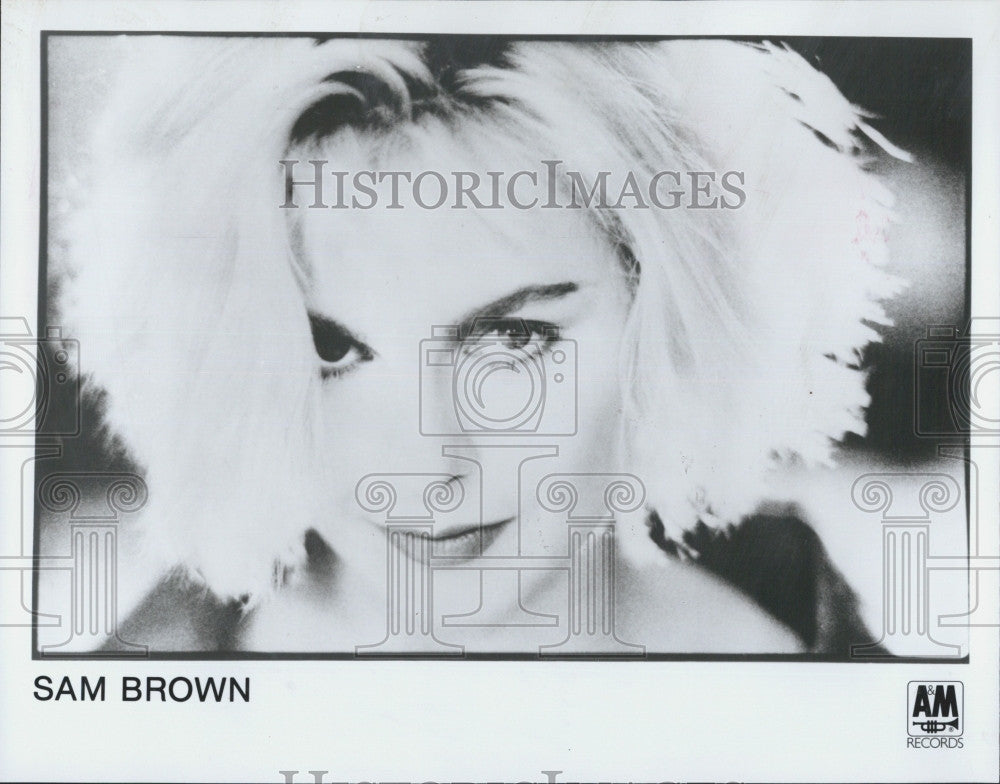 1989 Press Photo Sam Brown - Historic Images