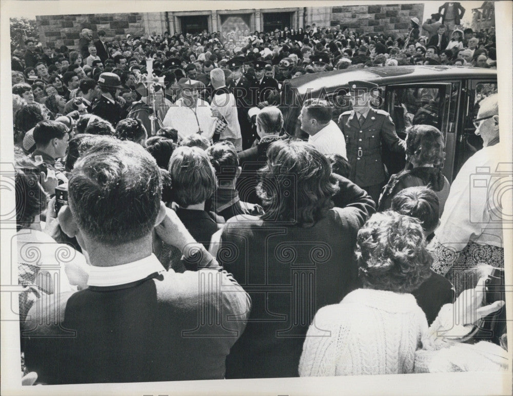 1965 Press Photo Cardinal Cushing in Ireland - Historic Images