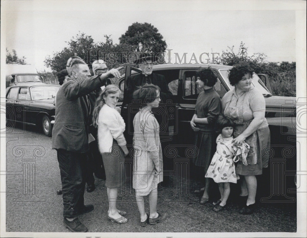 1965 Press Photo Richard Cardinal Cushing in Ireland - Historic Images