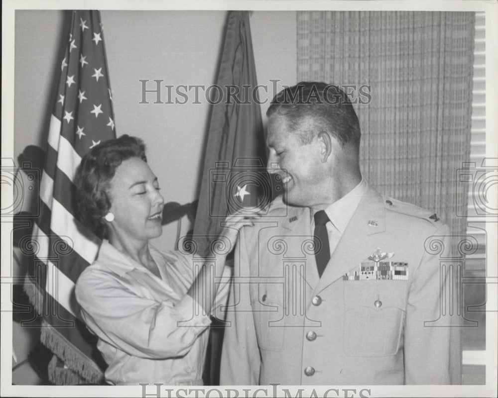 1959 Press Photo Colonel John H Cotton - Historic Images