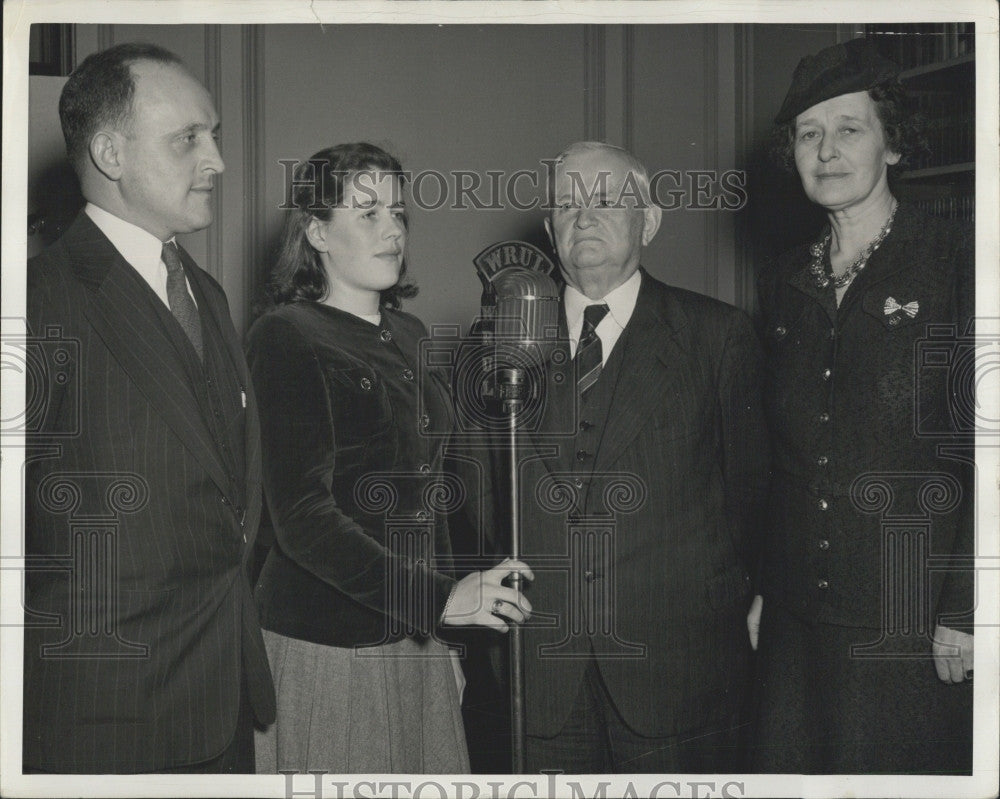 1942 Press Photo D Murdoch,J Built,H Godfrey,Hon Mrs LB Cutler - Historic Images
