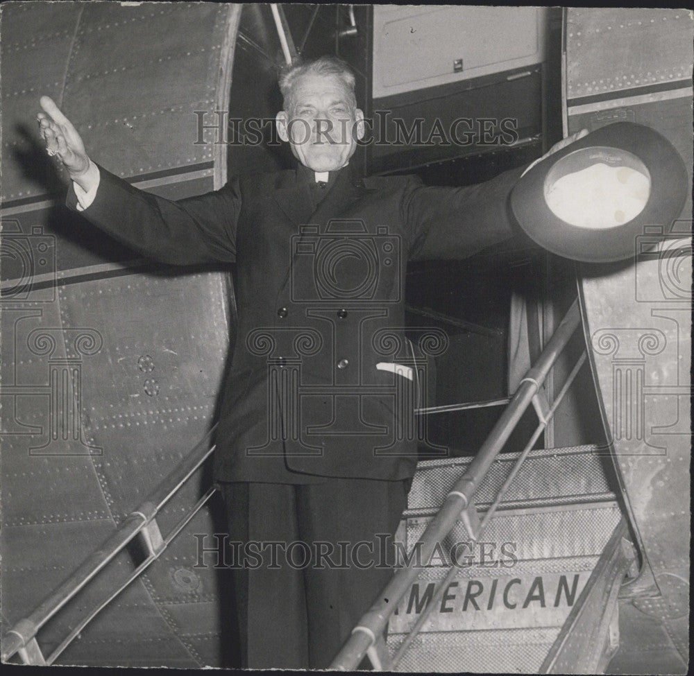 1958 Press Photo Archbishop Cushing of Boston, Mass - Historic Images