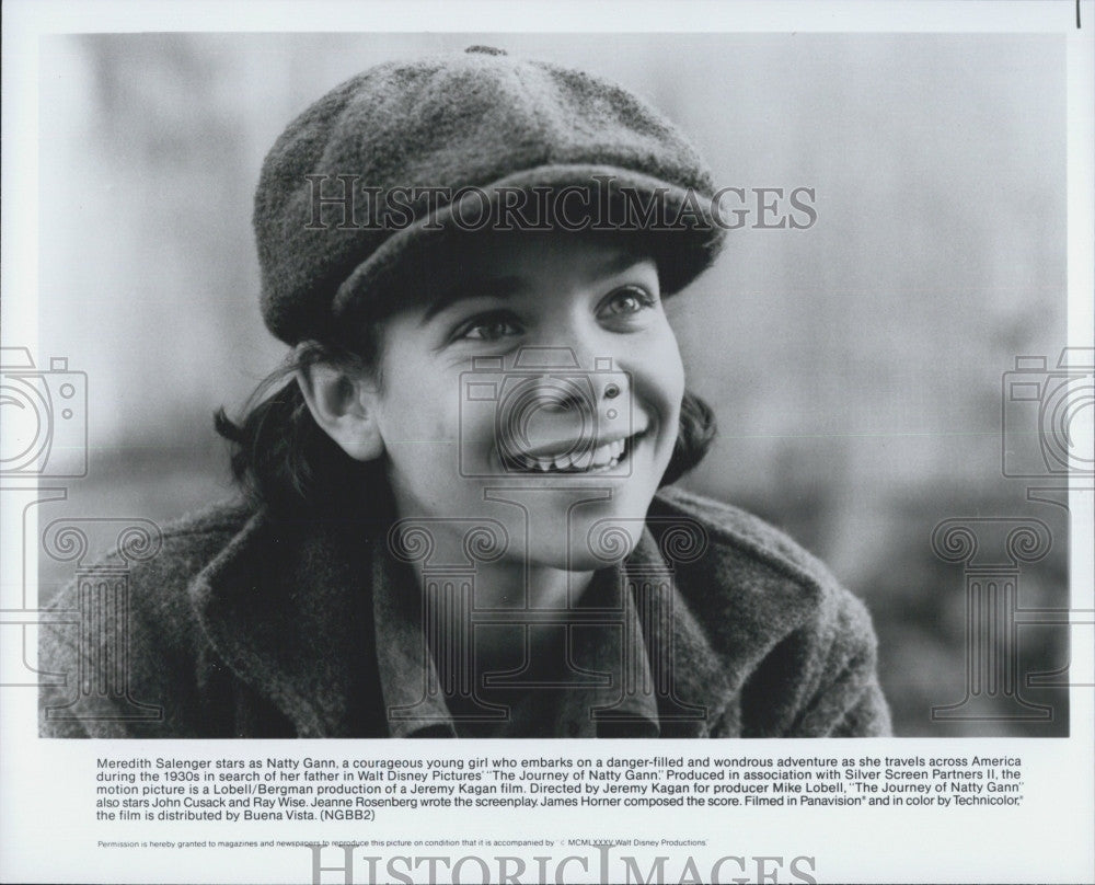 1985 Press Photo Meredith Salenger Stars In The Journey Of Natty Gann - Historic Images