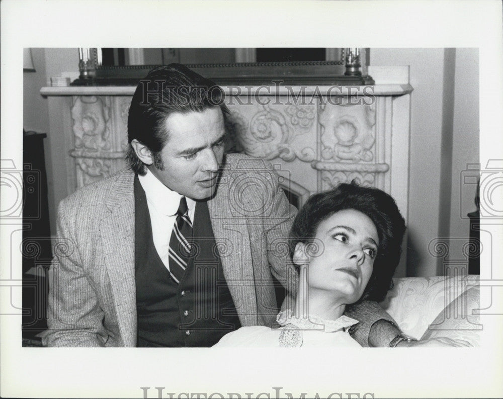 Press Photo Actors Diane Salinger &amp; Richard Jorda - Historic Images