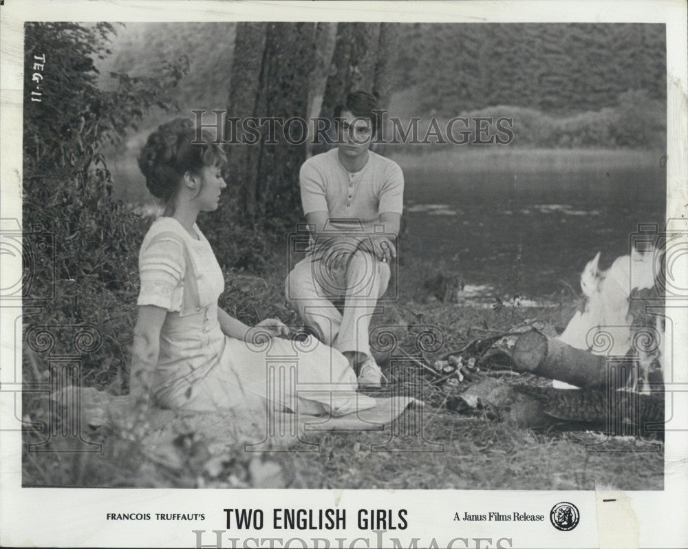 1972 Press Photo Jean-Pierre Leaud &quot;Two English Girls&quot; - Historic Images