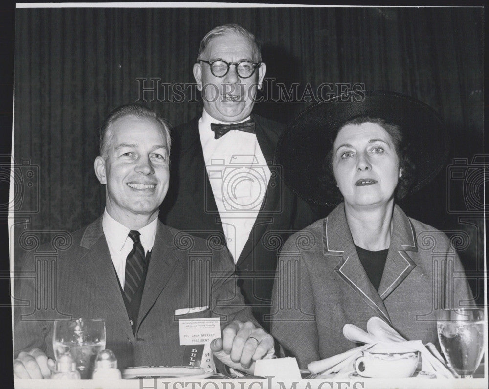 1965 Press Photo Dr. Lucille Lindberg at Dinner - Historic Images