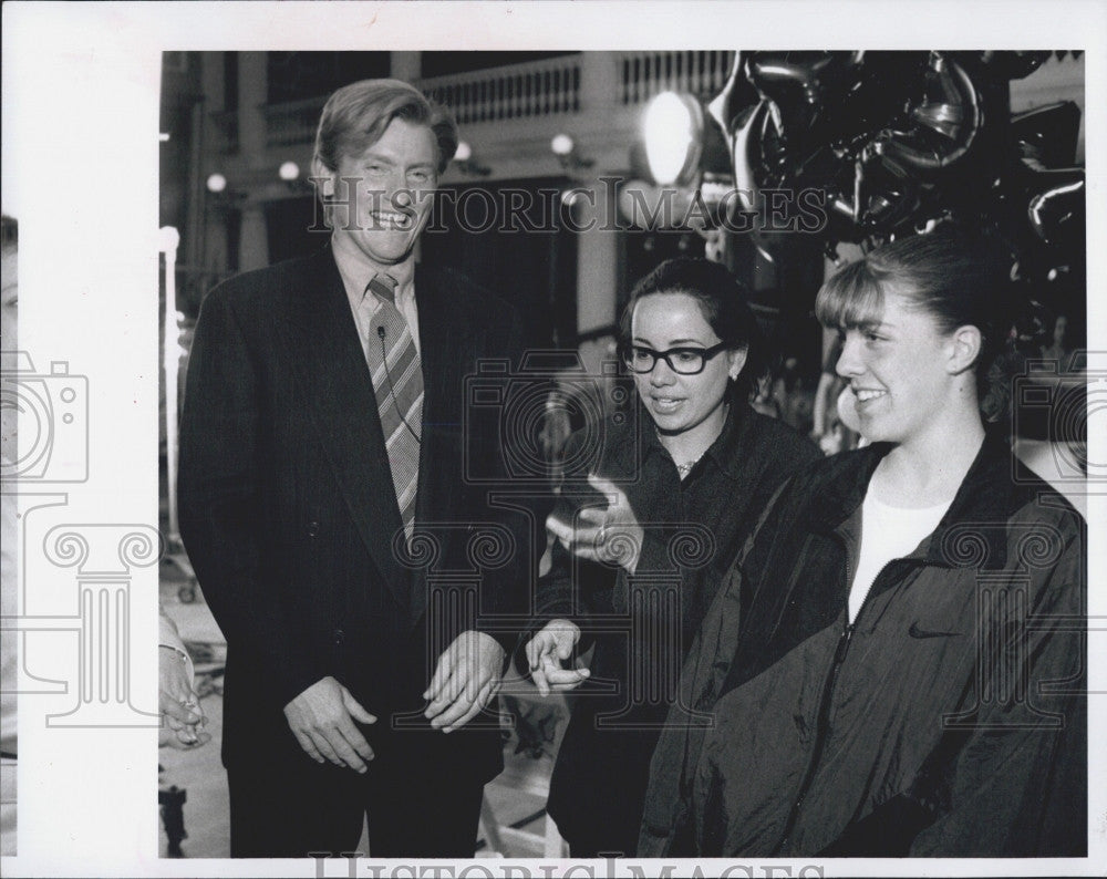 1997 Press Photo Actor Denis Leary ,Janeanne Garofalo &amp; Erin Dolan - Historic Images