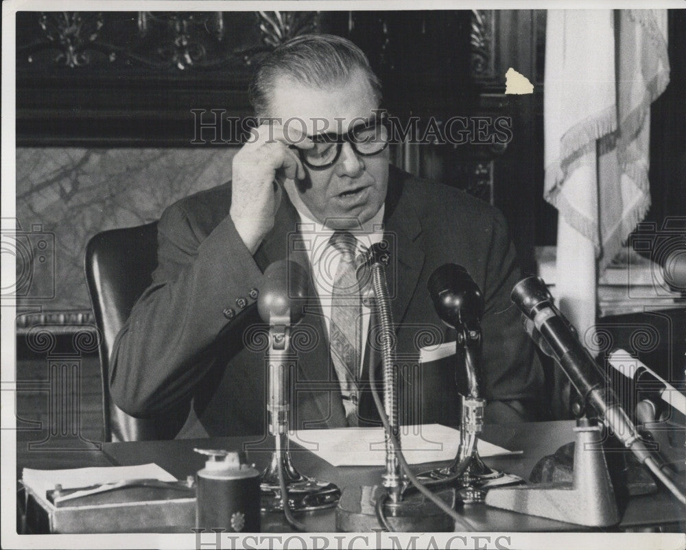 1964 Press Photo House Speaker John F. Thompson - Historic Images