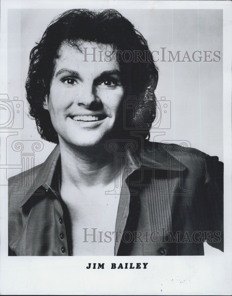 1979 Press Photo Jim Bailey  American singer,female impersonator,stage Actor. - Historic Images