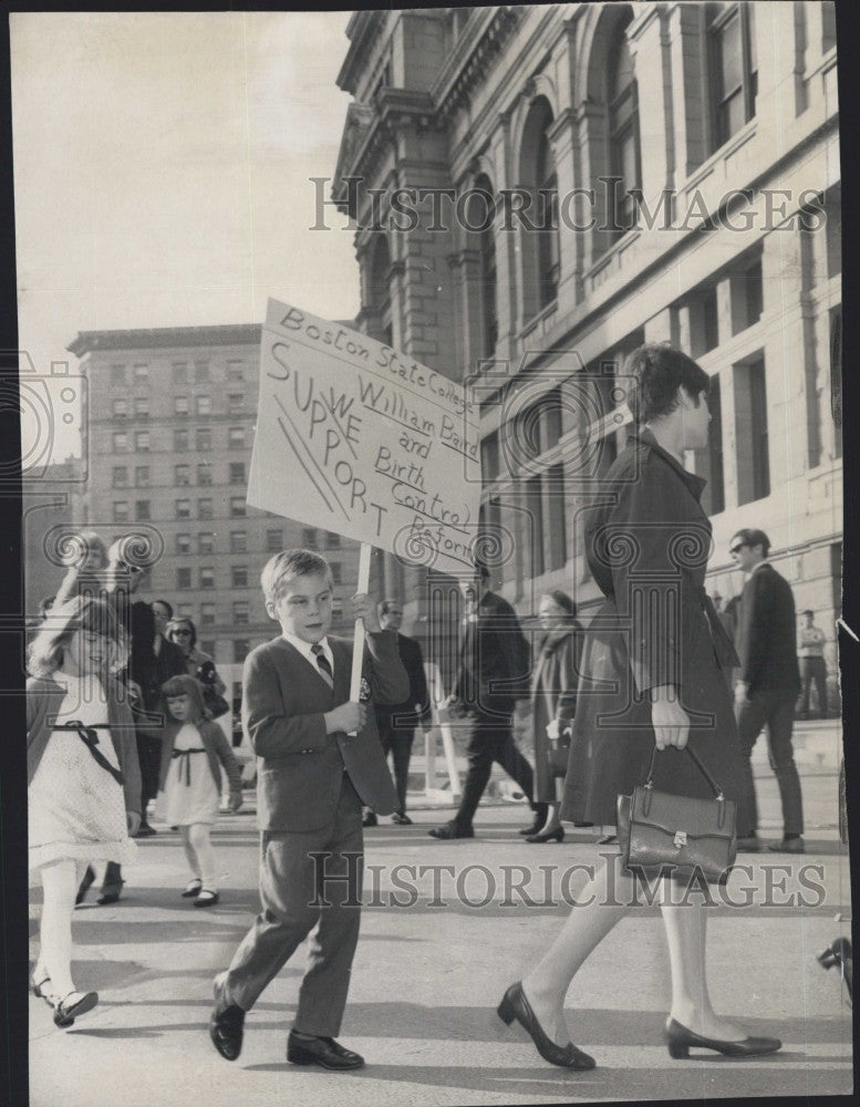 1967 Press Photo Scott, 6-year-old son of William Baird - Historic Images