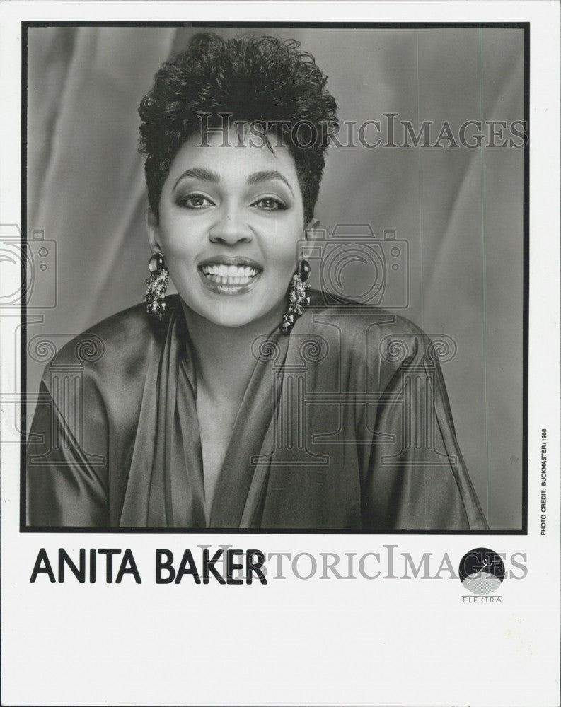 1994 Press Photo Anita Baker American R&amp;B/soul jazz singer-songwriter. - Historic Images