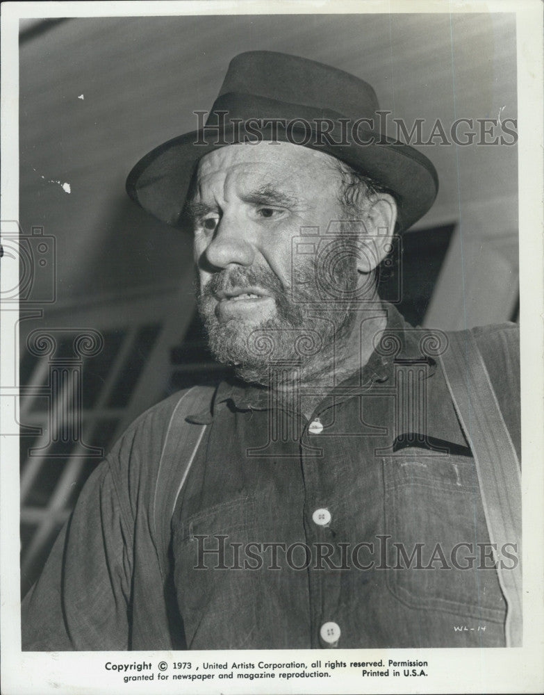 1973 Press Photo HG Armstrong Stars In &quot;White Lightning&quot; - Historic Images