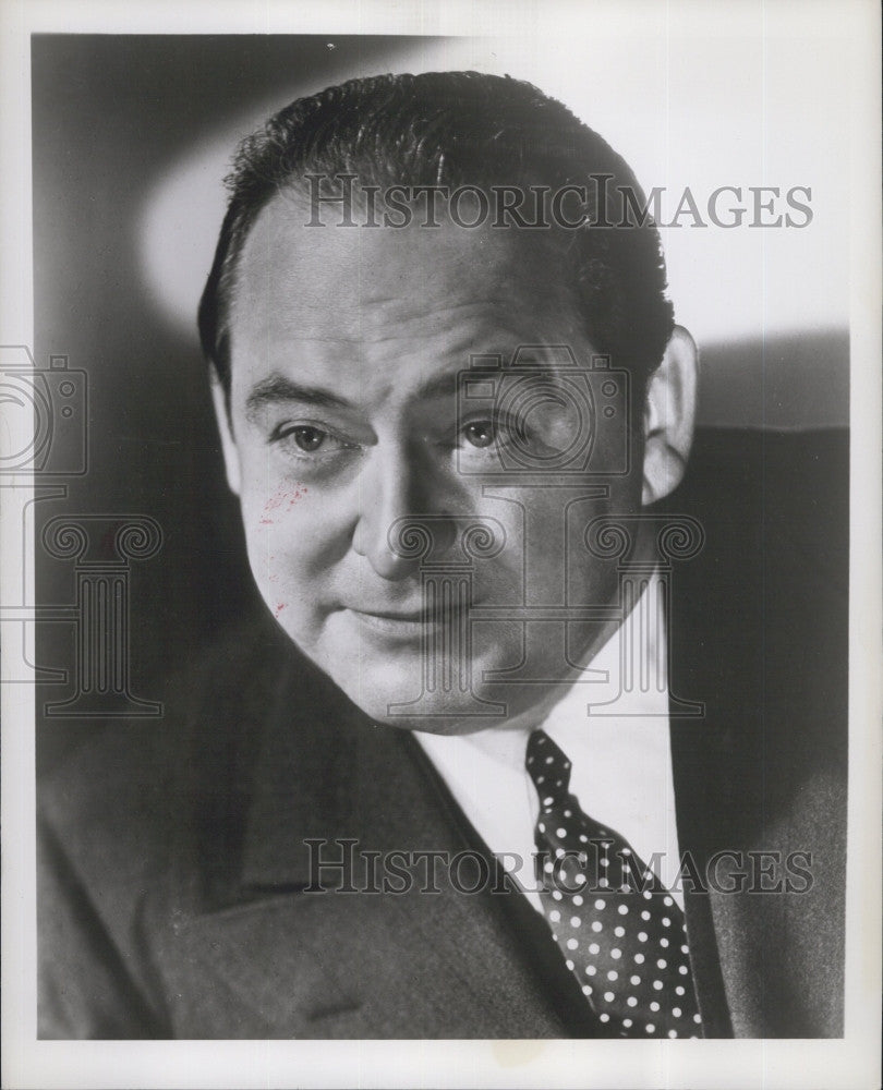 1950 Press Photo Actor Edward Arnold in &quot;Our Town&quot; Film - Historic Images