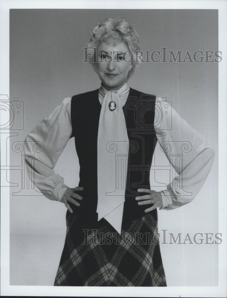 1987 Press Photo  Bea Arthur starring on &quot;The Golden Girls&quot; - Historic Images