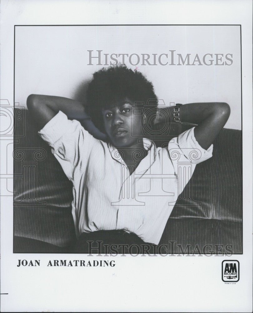 Press Photo Popular Musician Joan Armatrading - Historic Images