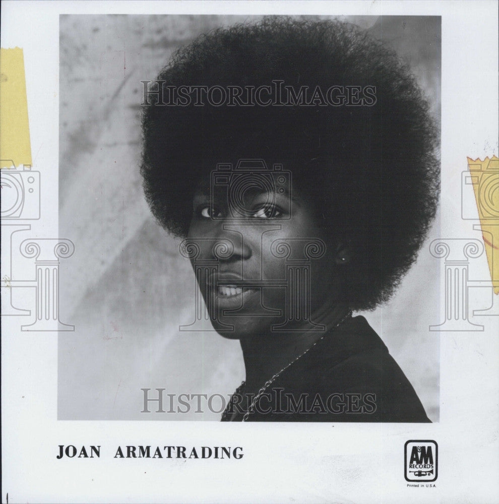 Press Photo Popular Musician Joan Armatrading - Historic Images