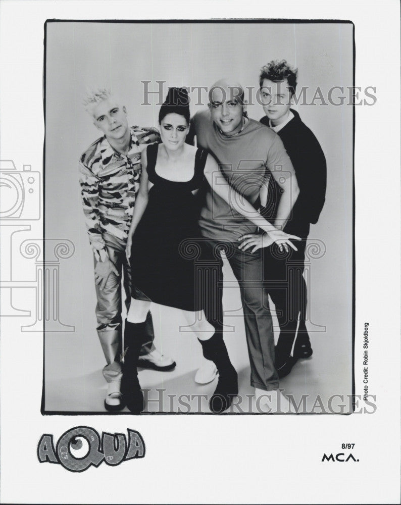 1997 Press Photo Aqua - Historic Images