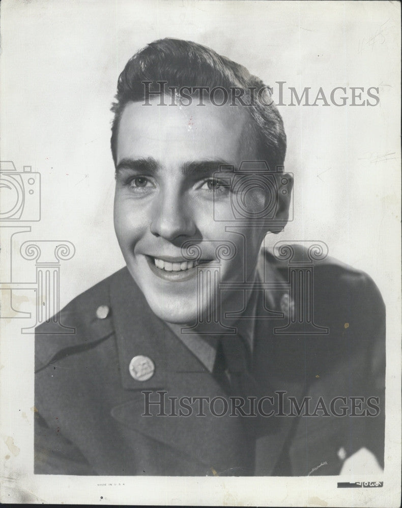 1944 Press Photo William Eythe, Actor in &quot;The Eve of St. Mark&quot; - Historic Images