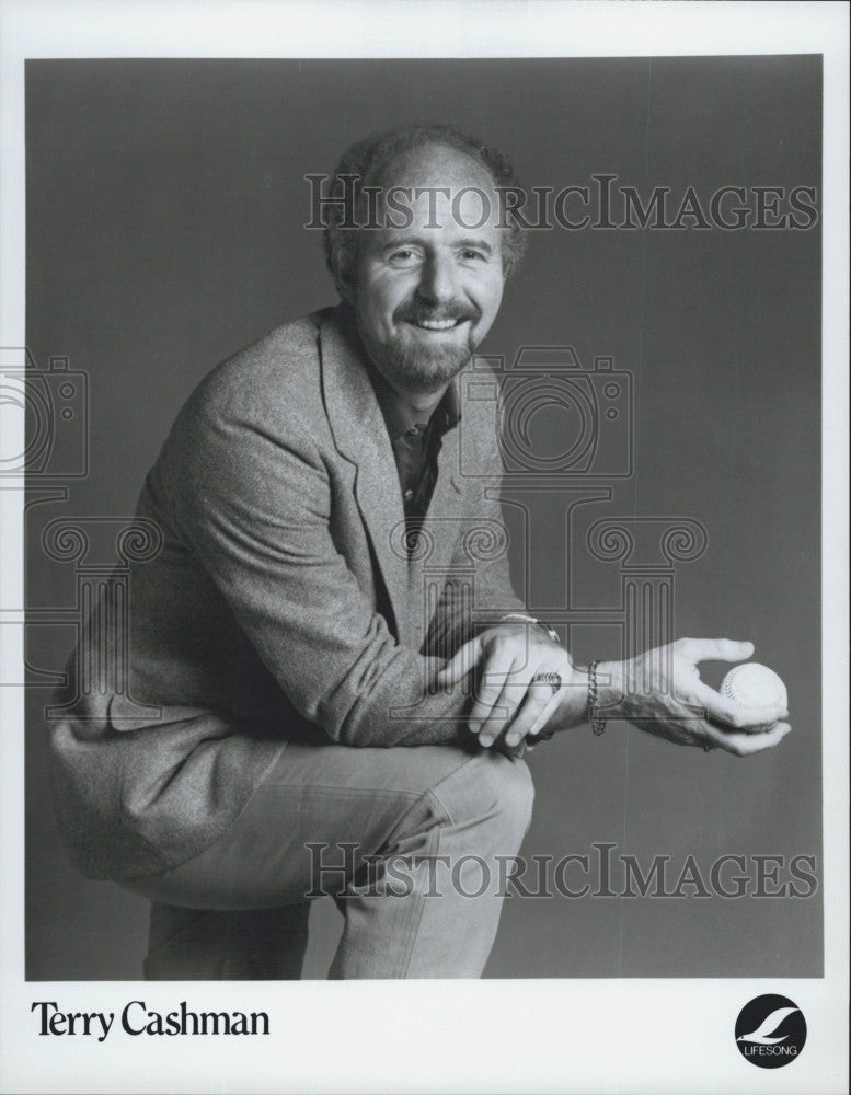 Press Photo Singer Terry Cashman Baseball Player  for Detroit Tigers - Historic Images