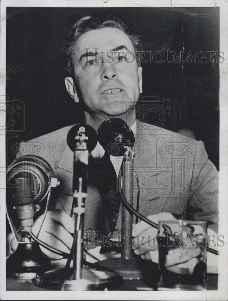 1951 Press Photo Joseph E Casey Former Congressman MA - Historic Images
