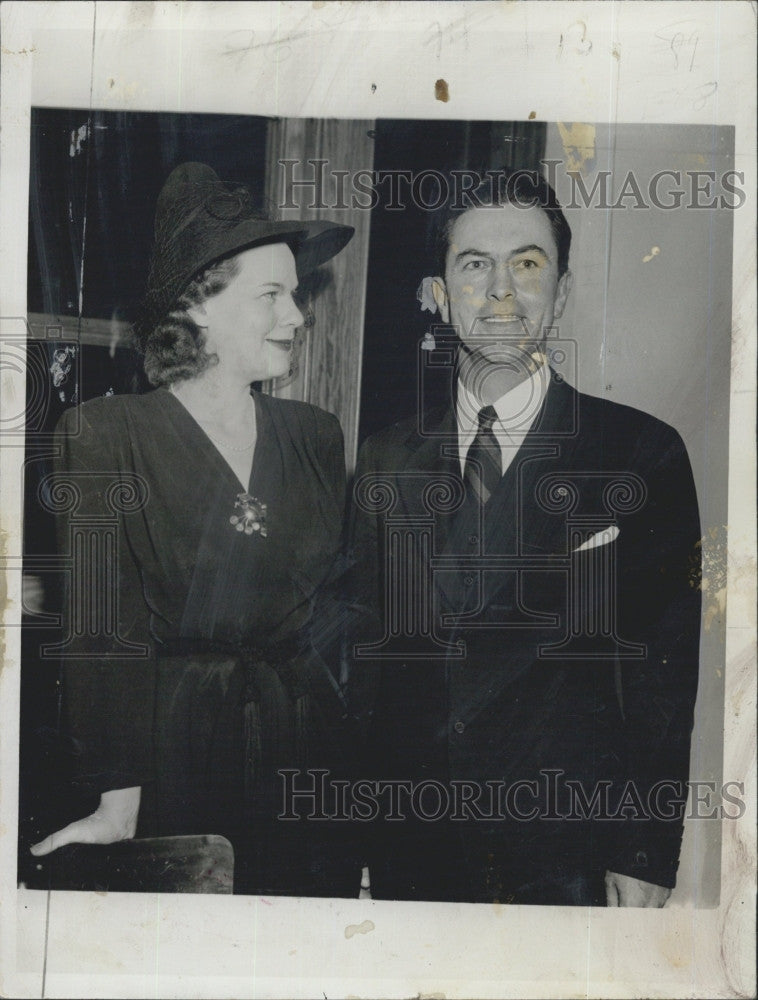 1942 Press Photo Former  Democratic Rep Joseph E Casey Lawyer - Historic Images