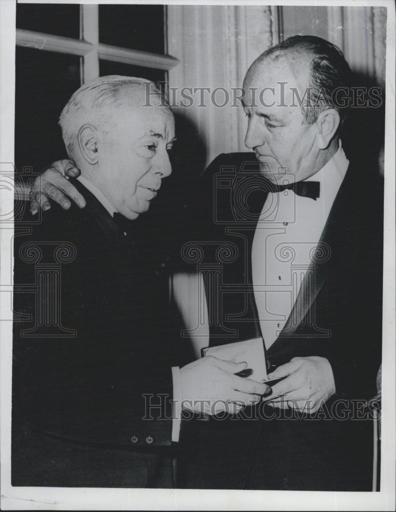 1966 Press Photo Joe Cashman At Baseball Writer&#39;s Dinner - Historic Images