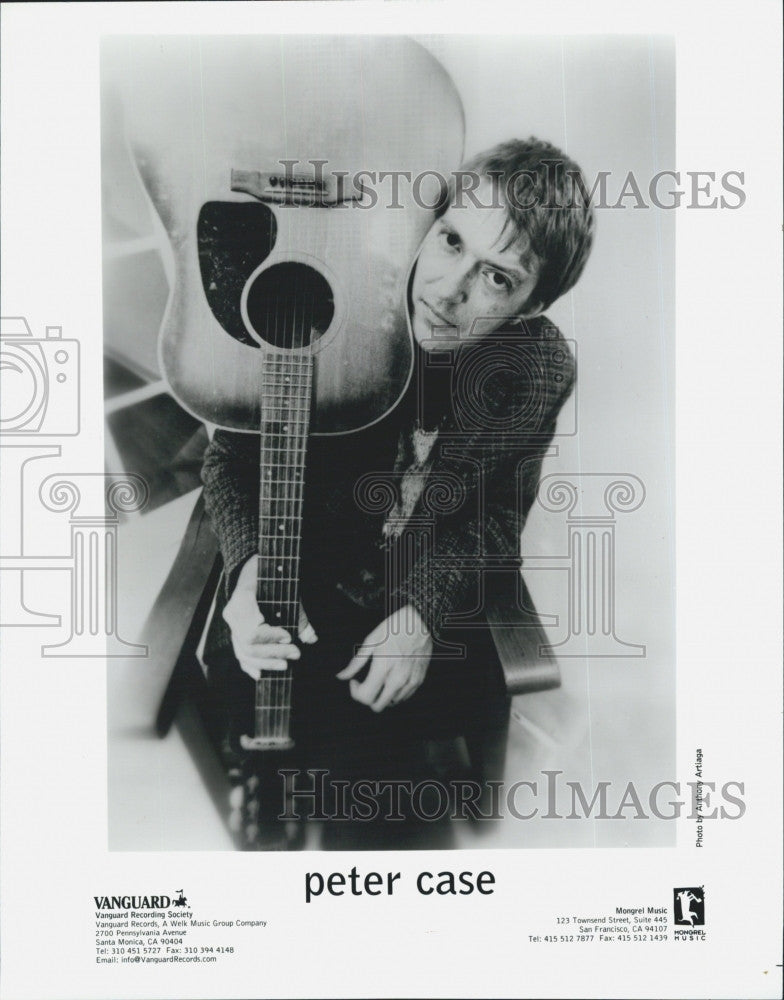 1998 Press Photo Peter Case, Rock Musician - Historic Images