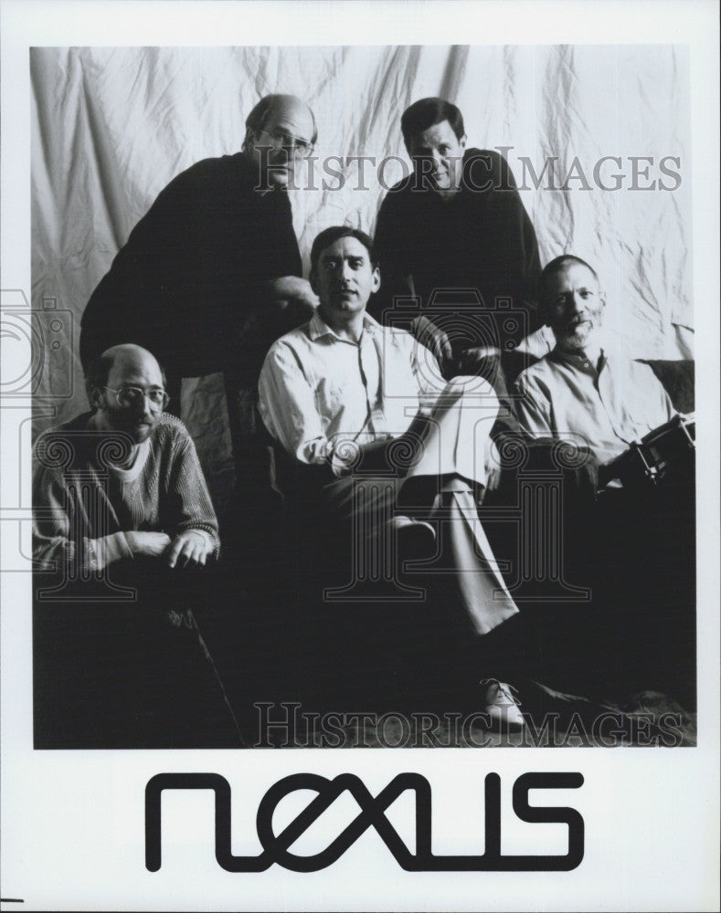 Press Photo Nexus Canada Jazz World Music Avant-Garde Percussionist Group - Historic Images