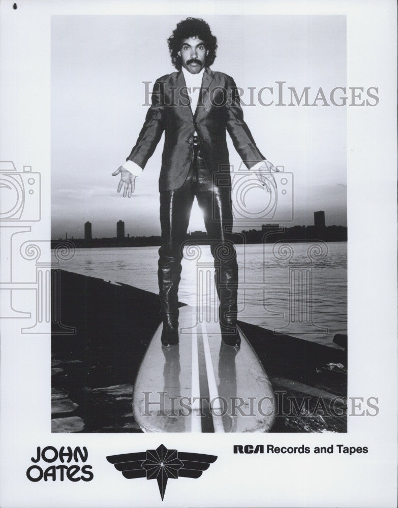 1978 Press Photo Musician, John Oates on RCA records - Historic Images