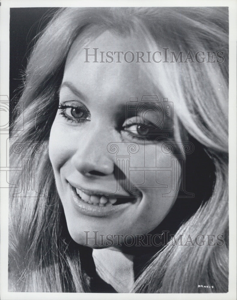 1971 Press Photo Actress Anna Gael Stars In &quot;Nana&quot; - Historic Images