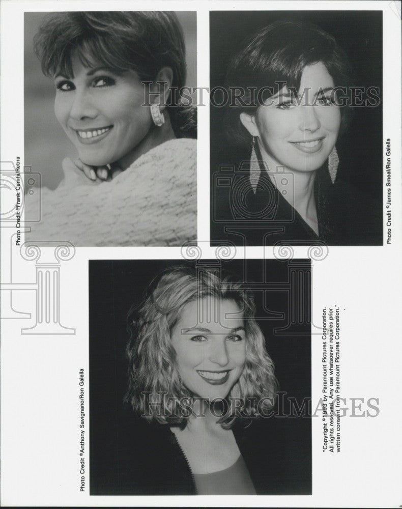 2000 Press Photo Actress&#39;s Tatum O&#39;Neal, Michele Lee, Dana Delaney - Historic Images