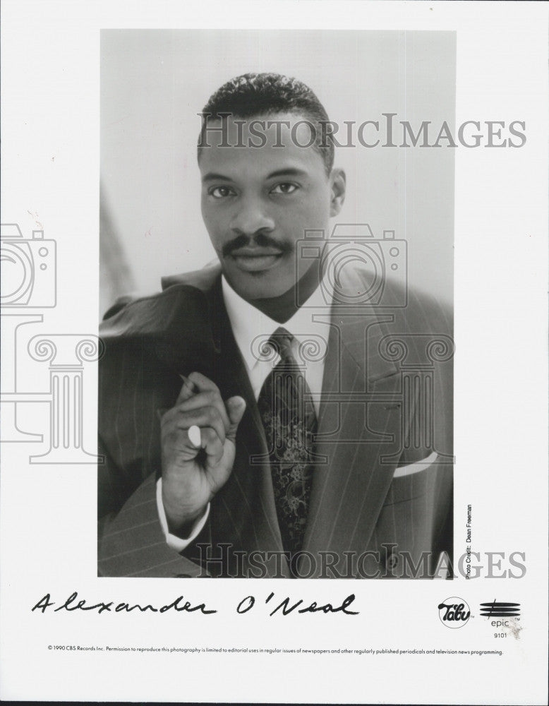 Singer Alexander O'Neal 1993 Vintage Press Photo Print - Historic Images