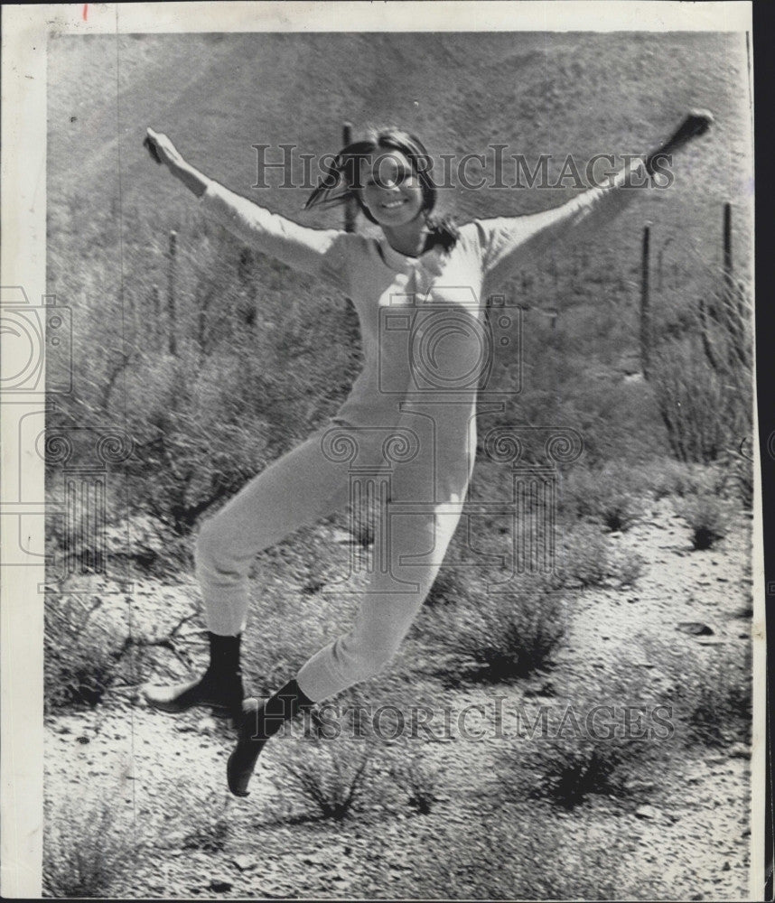 1970 Press Photo Actress And Model Jennifer O&#39;Neill Stars In Film &quot;Rio Lobo&quot; - Historic Images