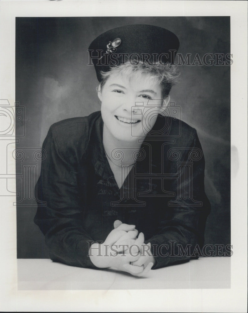 1988 Press Photo Irish Singer And Actress Maura O&#39;Connell - Historic Images