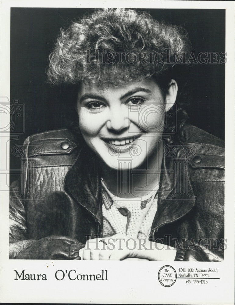 1986 Press Photo Folk Singer Maura O&#39;Connell - Historic Images