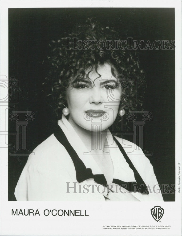 1991 Press Photo Maura O&#39;Connell - Historic Images