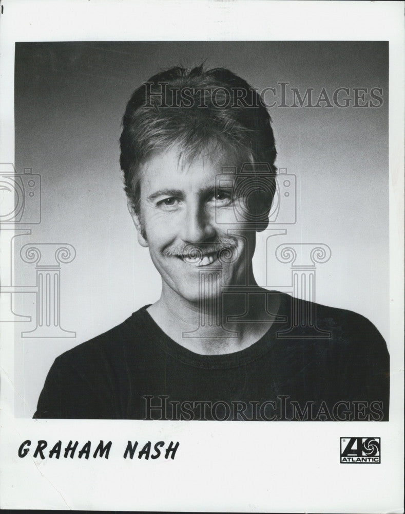 Press Photo Graham Nash - Historic Images