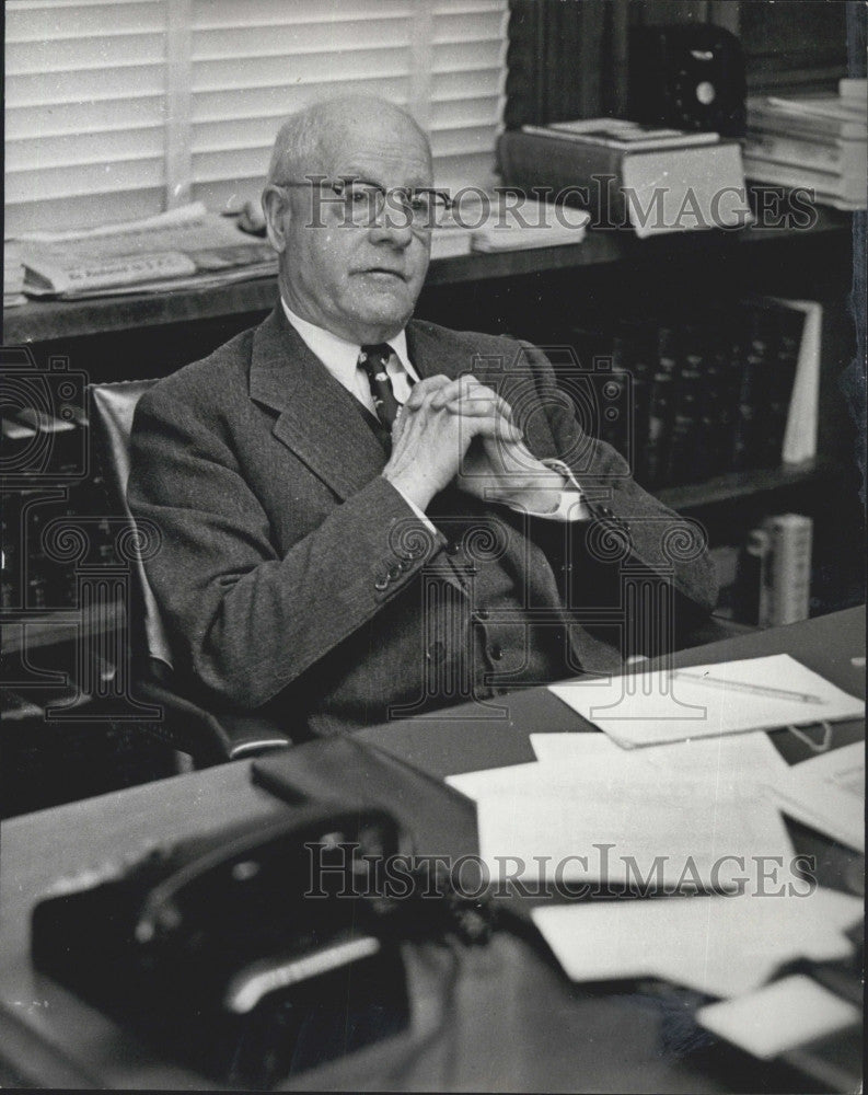 1970 Press Photo Kenneth Nash District Court Judge - Historic Images